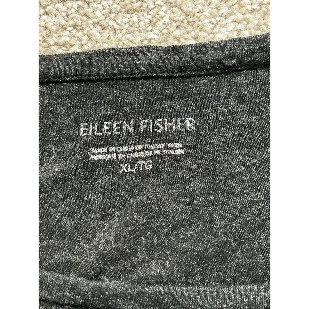 EILEEN FISHER STRETCH VISCOSE JERSEY MÉLANGE DRESS WOMEN'S SIZE XL - Read - Picture 6 of 7